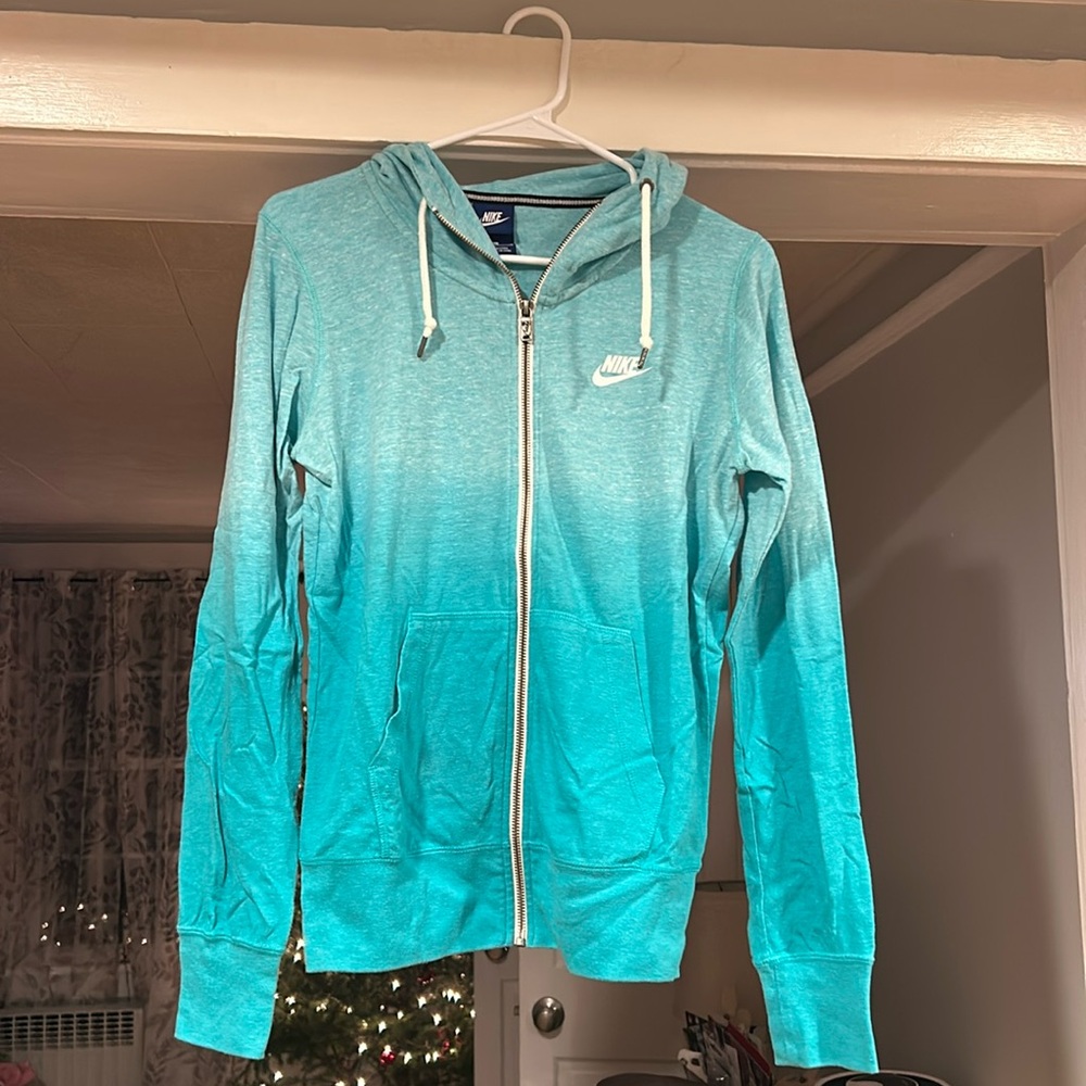 Nike hooded zip up